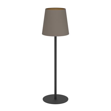 Eglo - Stolna lampa 1xE14/40W/230V crna/smeđa