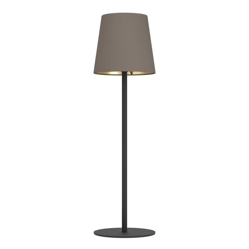 Eglo - Stolna lampa 1xE14/40W/230V crna/smeđa