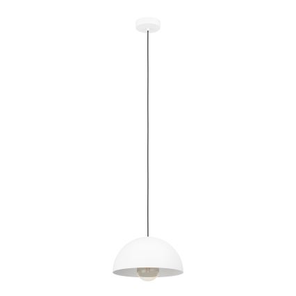Eglo - Luster na sajli 1xE27/40W/230V pr. 30 cm bijela