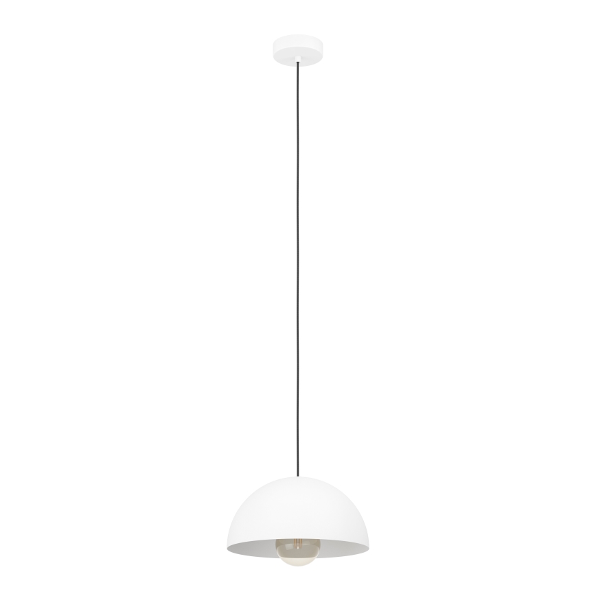 Eglo - Luster na sajli 1xE27/40W/230V pr. 30 cm bijela