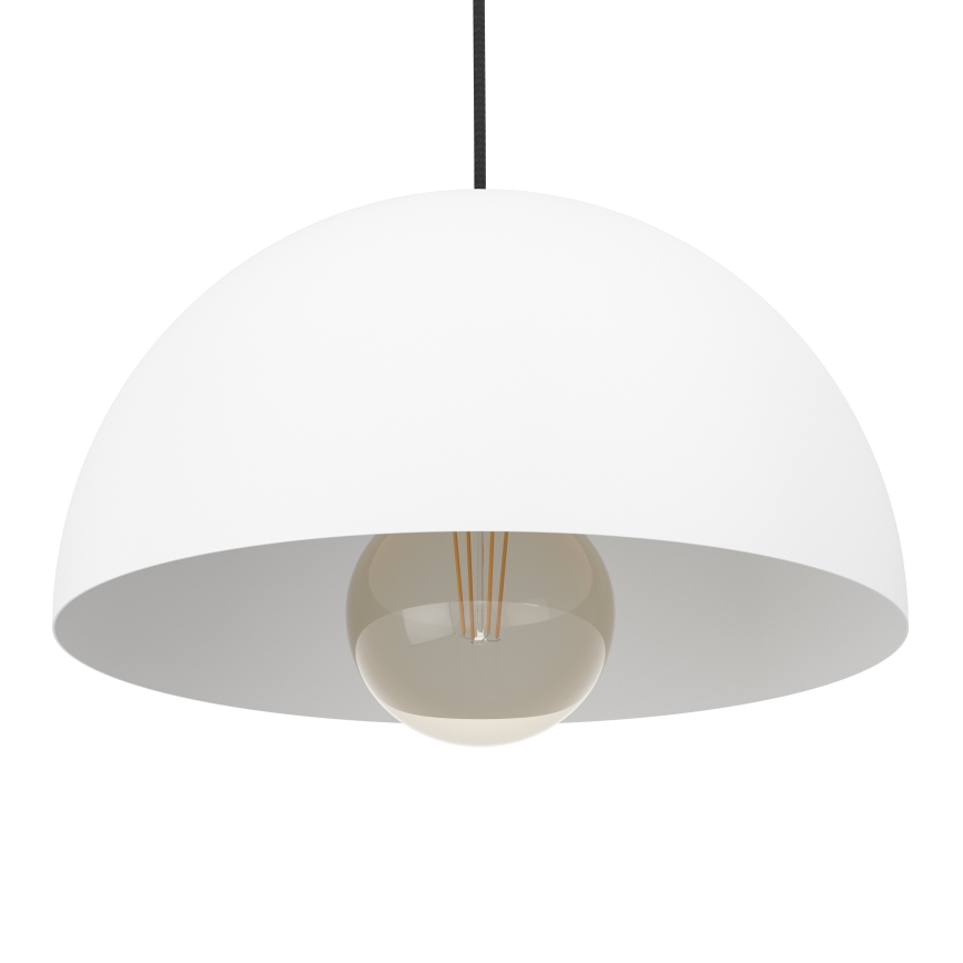 Eglo - Luster na sajli 1xE27/40W/230V pr. 30 cm bijela