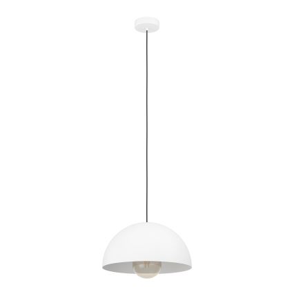 Eglo - Luster na sajli 1xE27/40W/230V pr. 38 cm bijela