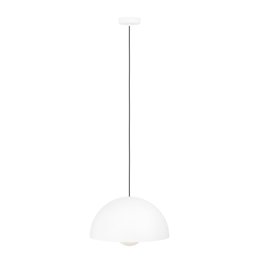 Eglo - Luster na sajli 1xE27/40W/230V pr. 38 cm bijela