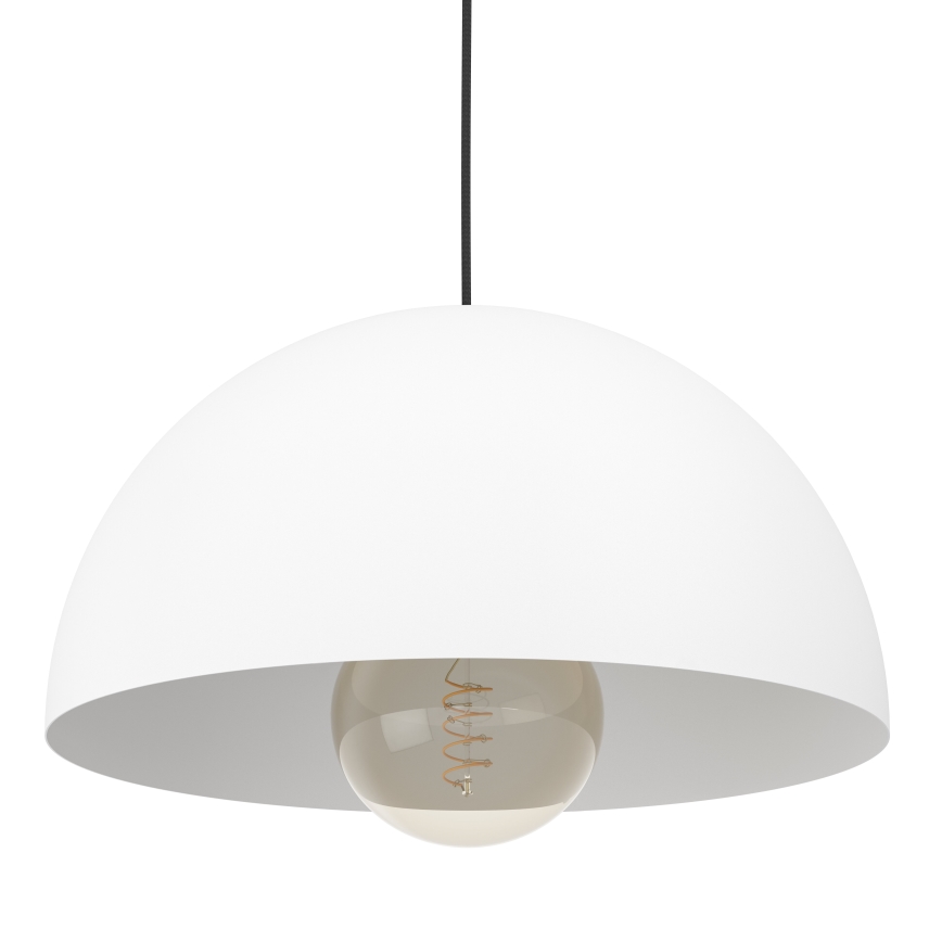 Eglo - Luster na sajli 1xE27/40W/230V pr. 38 cm bijela