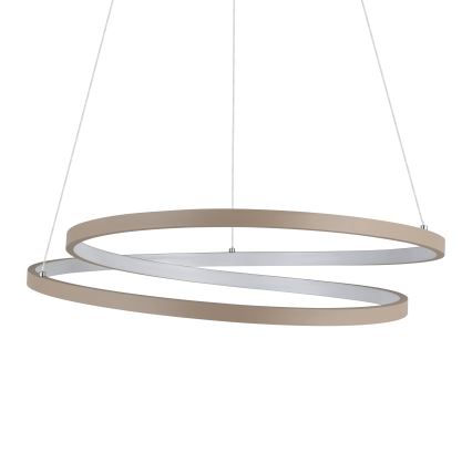 Eglo - LED Luster na sajli LED/36W/230V 3000K bež