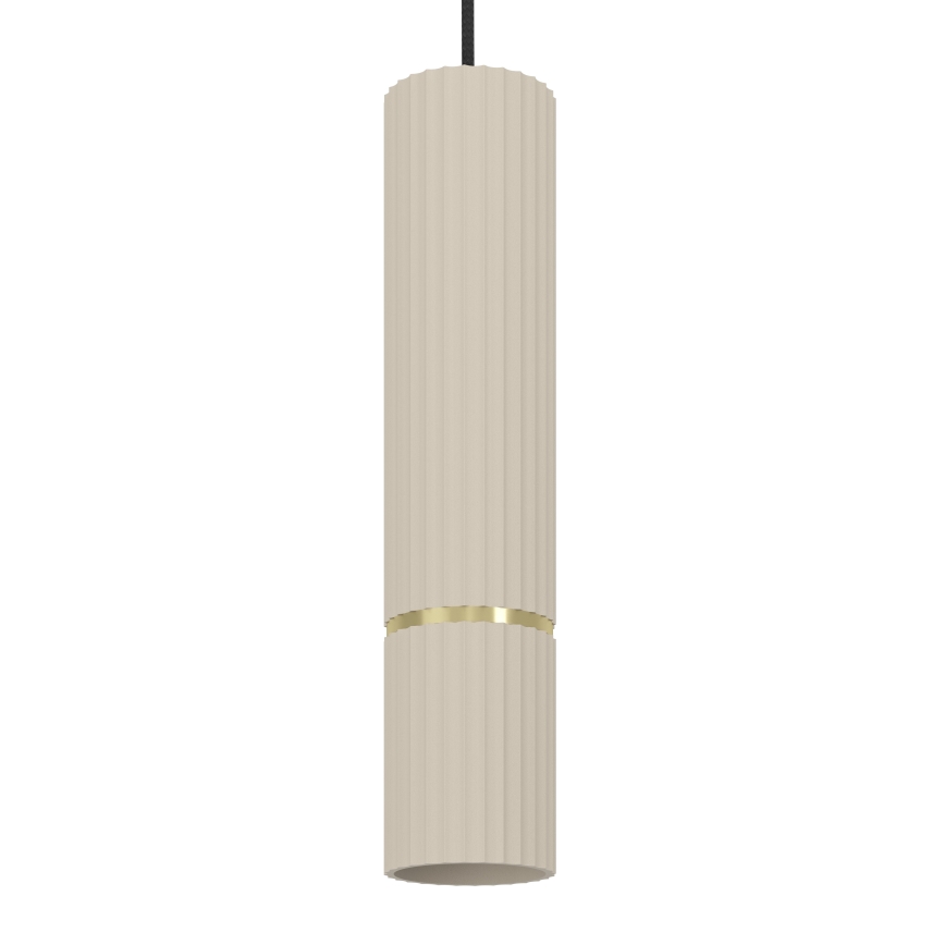 Eglo - LED Luster na sajli 1xGU10/5W/230V 3000K bež