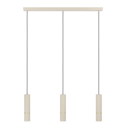 Eglo - LED Luster na sajli 3xGU10/5W/230V 3000K bež