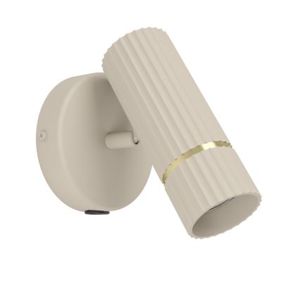 Eglo - LED Zidna svjetiljka 1xGU10/5W/230V 3000K bež