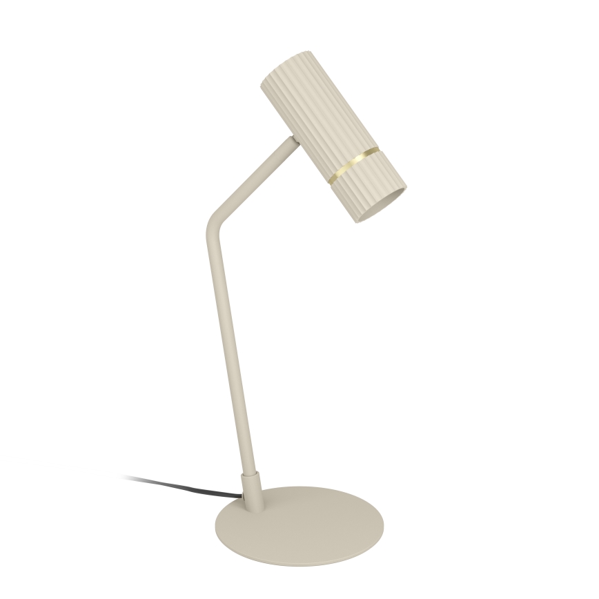 Eglo - LED Stolna lampa 1xGU10/5W/230V 3000K bež
