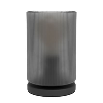 Eglo - Stolna lampa 1xE27/40W/230V siva