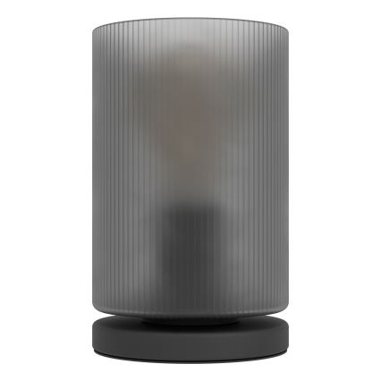 Eglo - Stolna lampa 1xE27/40W/230V siva