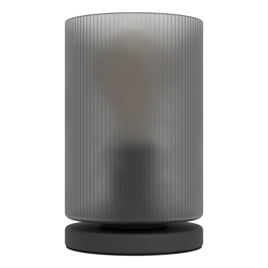Eglo - Stolna lampa 1xE27/40W/230V siva