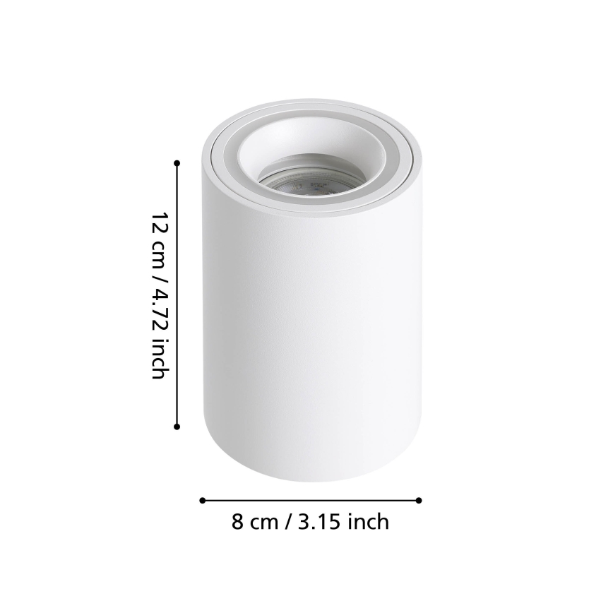 Eglo - LED RGBW Prigušiva reflektorska svjetiljka LED/4,9W/230V 2700-6500K bijela
