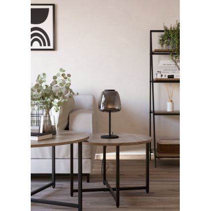 Eglo - LED RGBW prigušiva stolna lampa LED/7,7W/230V 2700-6500K zadimljena