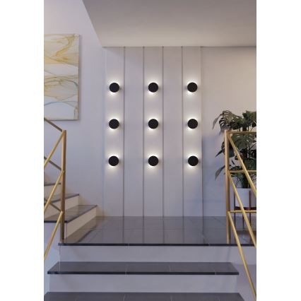 Eglo - LED Zidna svjetiljka LED/4W/230V 3000K crna