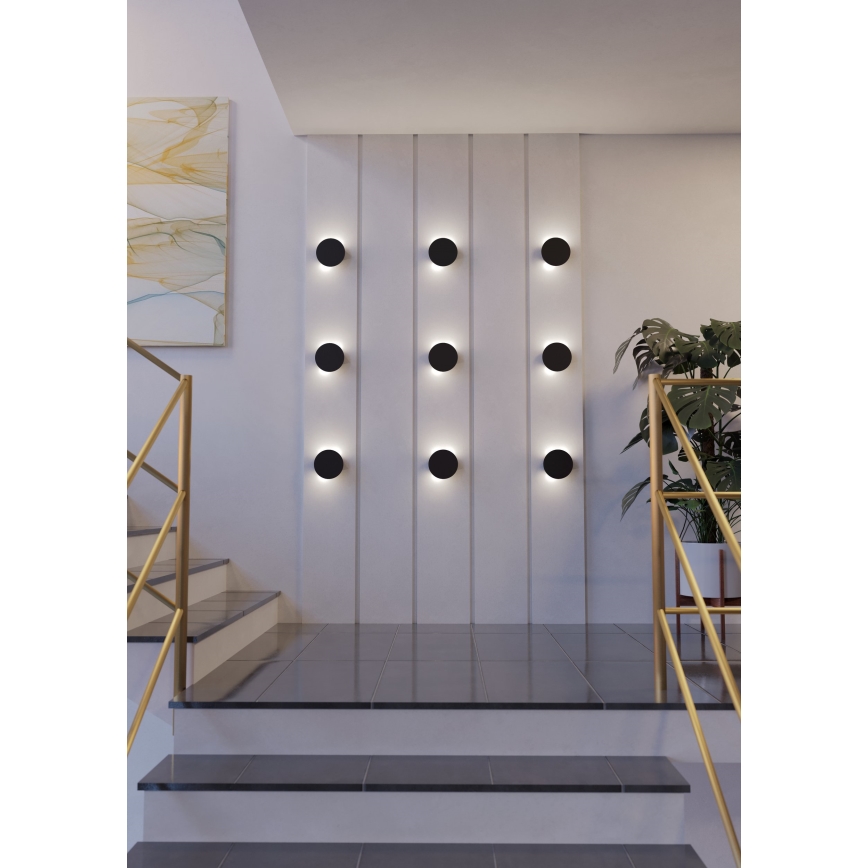 Eglo - LED Zidna svjetiljka LED/4W/230V 3000K crna