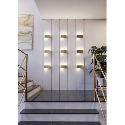 Eglo - LED Zidna svjetiljka LED/6W/230V 3000K zlatna