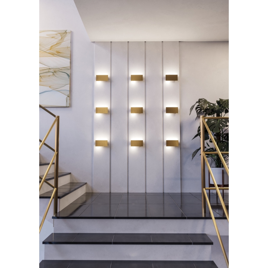 Eglo - LED Zidna svjetiljka LED/6W/230V 3000K zlatna