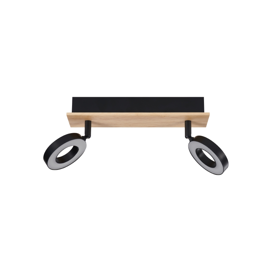 Eglo - LED spot svjetiljka 2xLED/4,2W/230V crna/smeđa