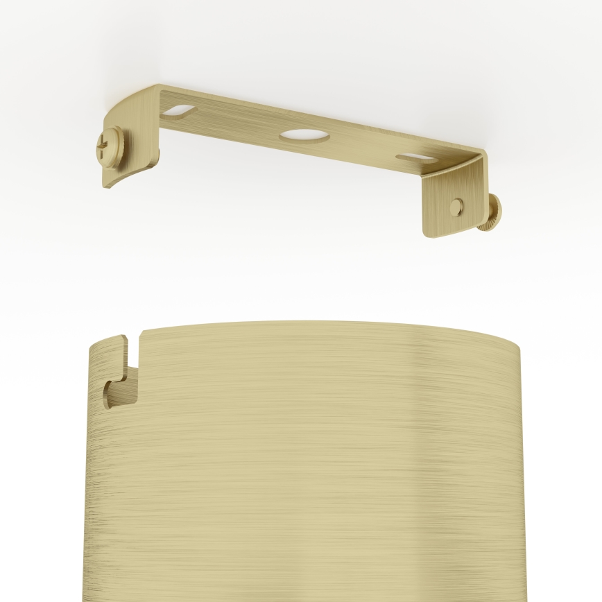 Eglo - LED Stropna svjetiljka LED/12W/230V 4000K crna
