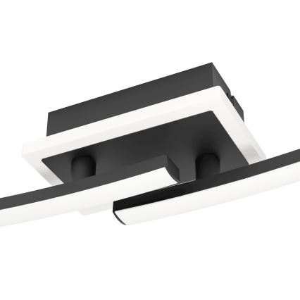 Eglo - LED Stropna svjetiljka LED/12W/230V 4000K crna
