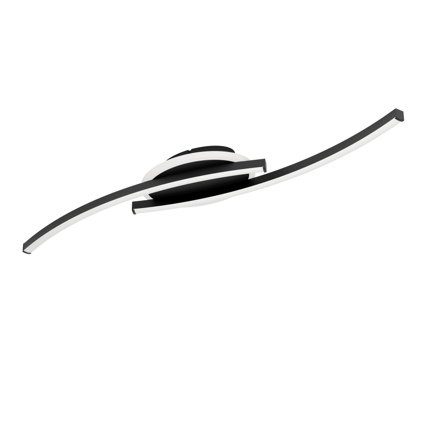 Eglo - LED Stropna svjetiljka LED/12W/230V 4000K crna