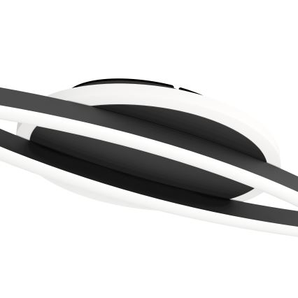 Eglo - LED Stropna svjetiljka LED/12W/230V 4000K crna