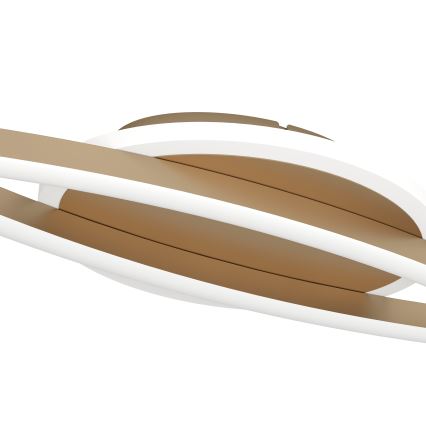 Eglo - LED Stropna svjetiljka LED/12W/230V 4000K bakrena