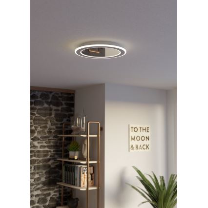 Eglo - LED Prigušiva stropna svjetiljka LED/20W/230V 2700-6500K bijela + daljinski upravljač