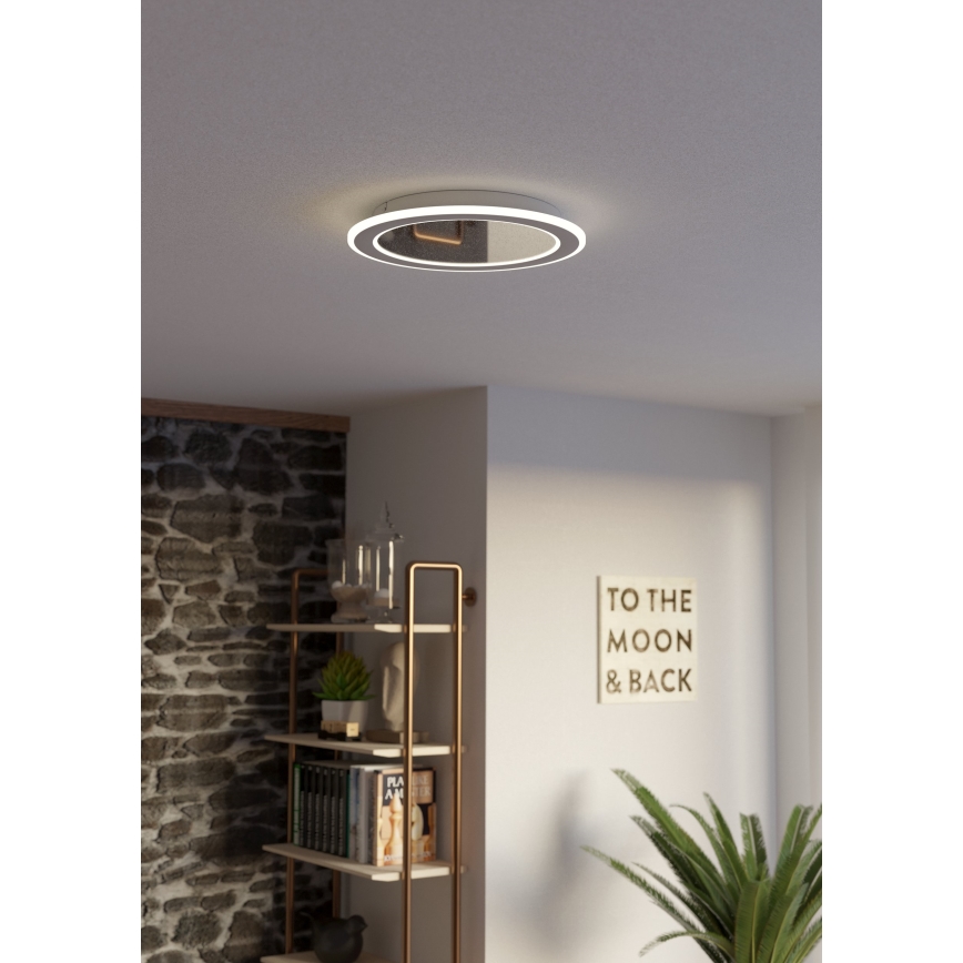 Eglo - LED Prigušiva stropna svjetiljka LED/20W/230V 2700-6500K bijela + daljinski upravljač