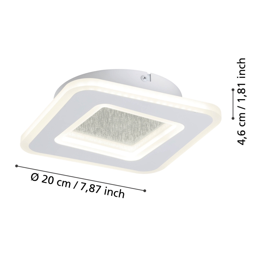 Eglo - LED Zidna svjetiljka LED/12W/230V 4000K bijela