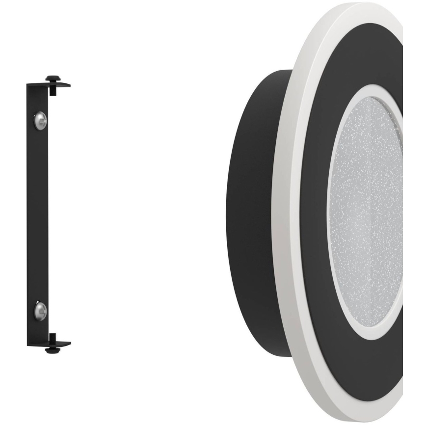 Eglo - LED Zidna svjetiljka LED/12W/230V 4000K crna