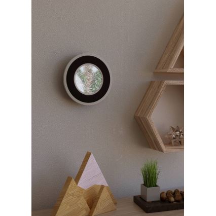 Eglo - LED Zidna svjetiljka LED/12W/230V 4000K crna