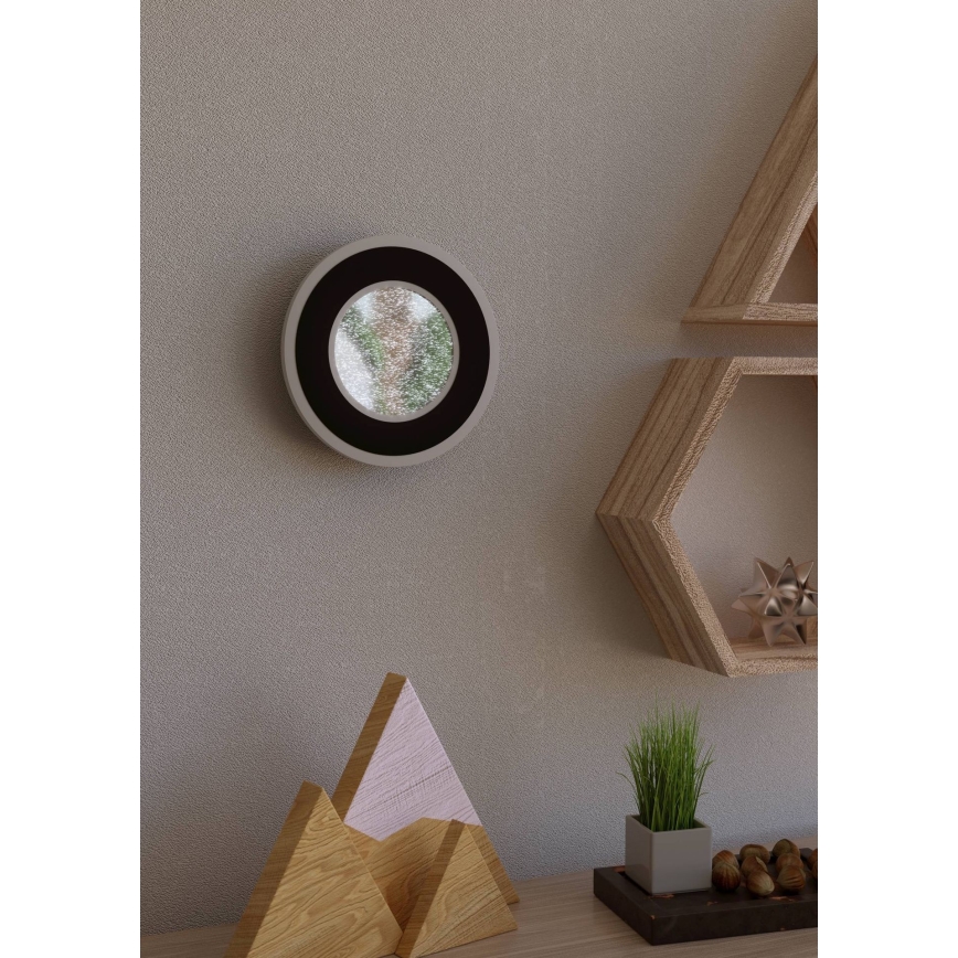 Eglo - LED Zidna svjetiljka LED/12W/230V 4000K crna