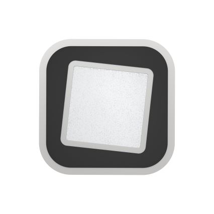 Eglo - LED Prigušiva stropna svjetiljka LED/20W/230V 2700-6500K crna + daljinski upravljač