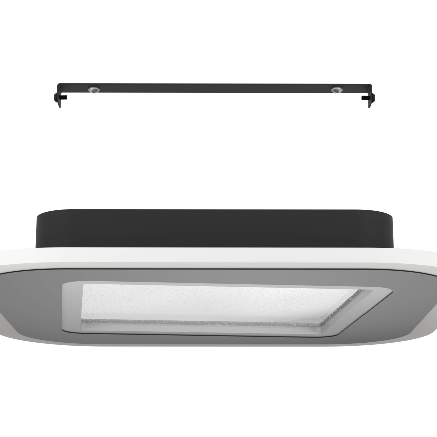 Eglo - LED Prigušiva stropna svjetiljka LED/20W/230V 2700-6500K crna + daljinski upravljač