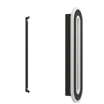 Eglo - LED Zidna svjetiljka LED/12W/230V 4000K crna