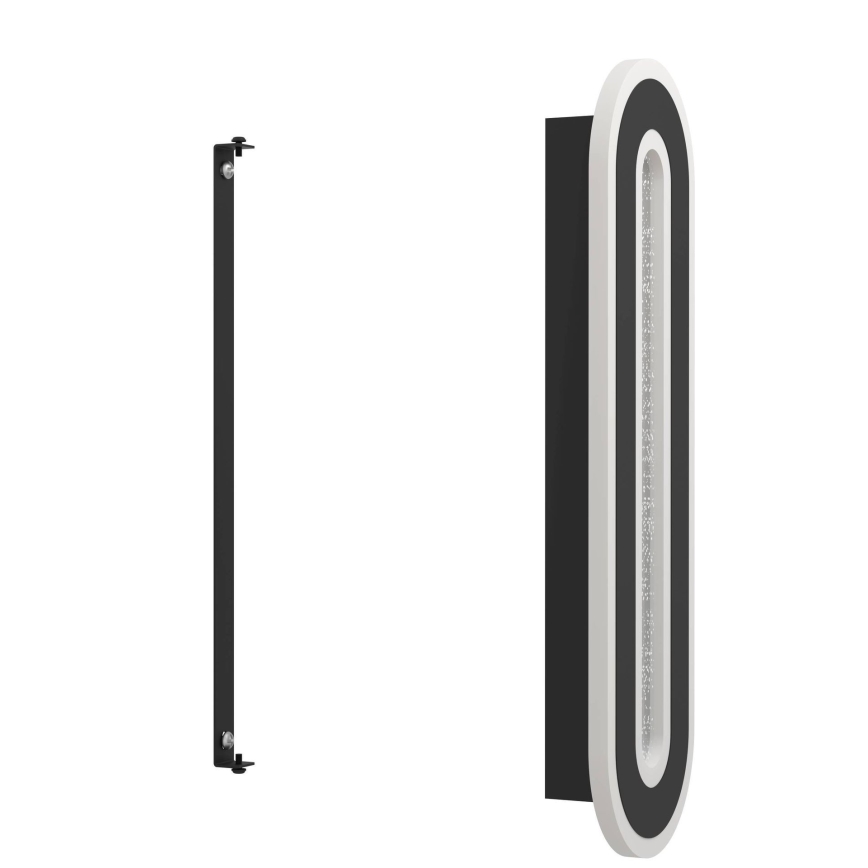 Eglo - LED Zidna svjetiljka LED/12W/230V 4000K crna