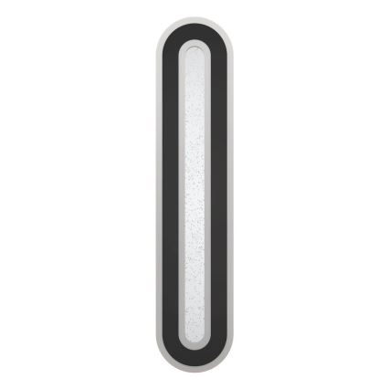 Eglo - LED Prigušiva stropna svjetiljka LED/20W/230V 2700-6500K crna + daljinski upravljač