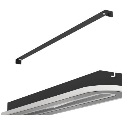 Eglo - LED Prigušiva stropna svjetiljka LED/20W/230V 2700-6500K crna + daljinski upravljač