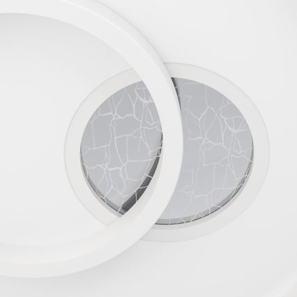 Eglo - LED Stropna svjetiljka 1xLED/14W/230V + 1xLED/8,5W pr. 38 cm bijela