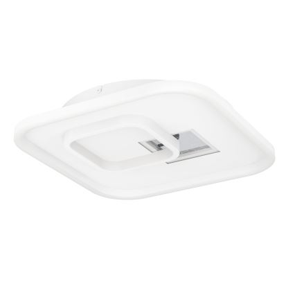 Eglo - LED Stropna svjetiljka 1xLED/16,2W/230V + 1xLED/9,2W 38x38 cm bijela