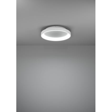 Eglo - LED Prigušiva stropna svjetiljka LED/12W/230V 2700-6500K bijela + daljinski upravljač