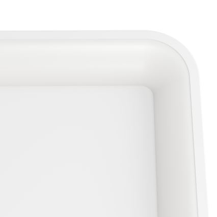 Eglo - LED Prigušiva stropna svjetiljka LORETELLO LED/12W/230V bijela + daljinski upravljač