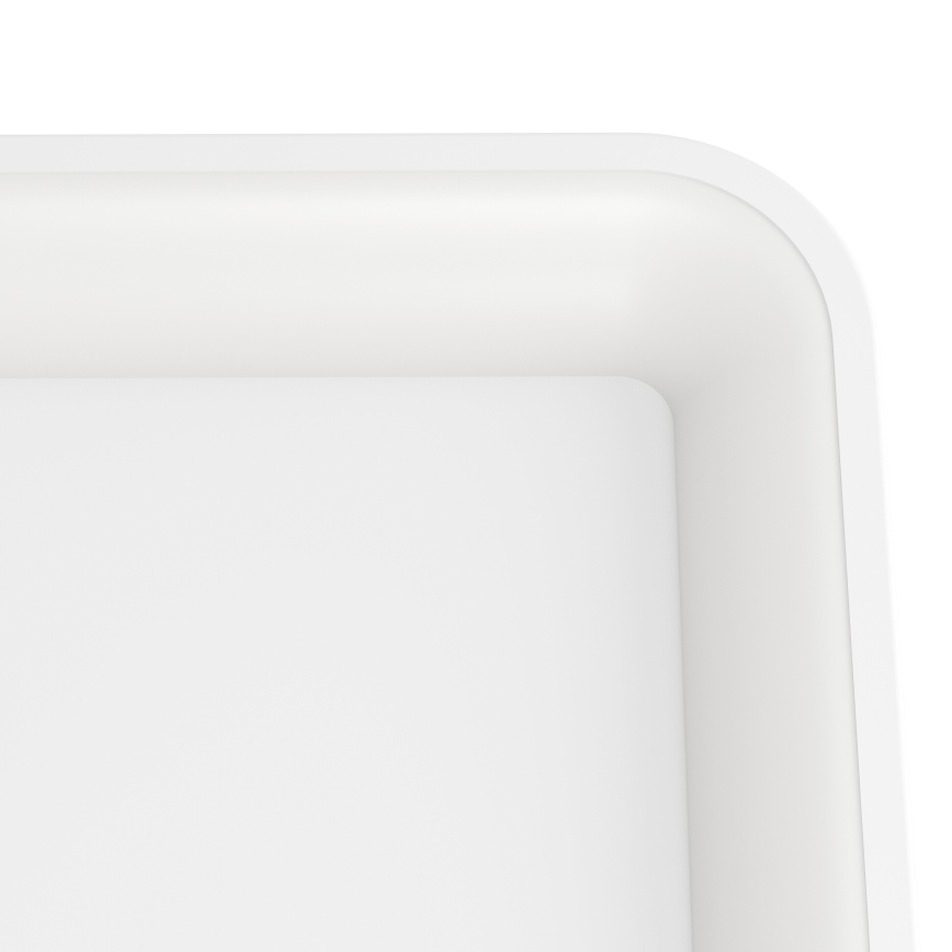 Eglo - LED Prigušiva stropna svjetiljka LORETELLO LED/12W/230V bijela + daljinski upravljač