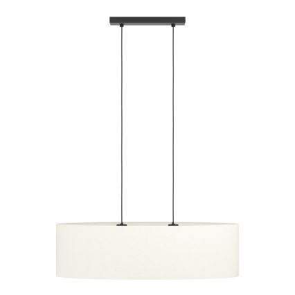 Eglo - Luster na sajli 2xE27/60W/230V bijela