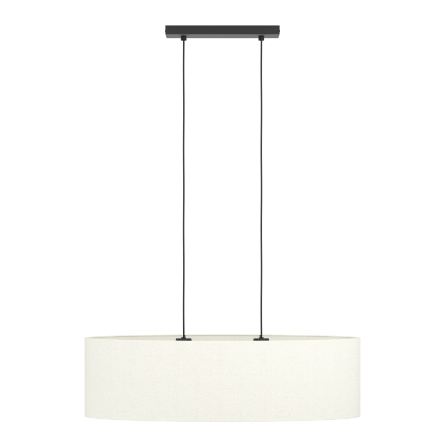 Eglo - Luster na sajli 2xE27/60W/230V bijela