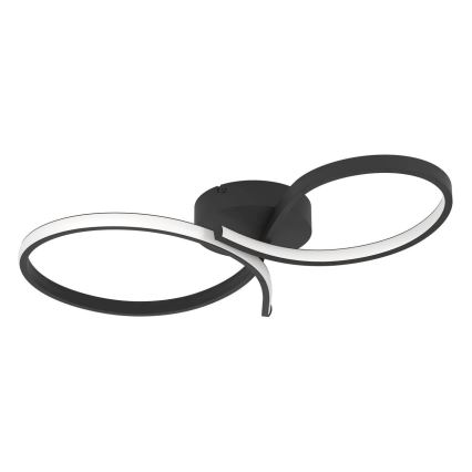 Eglo - LED Stropna svjetiljka LED/21W/230V 3000K crna
