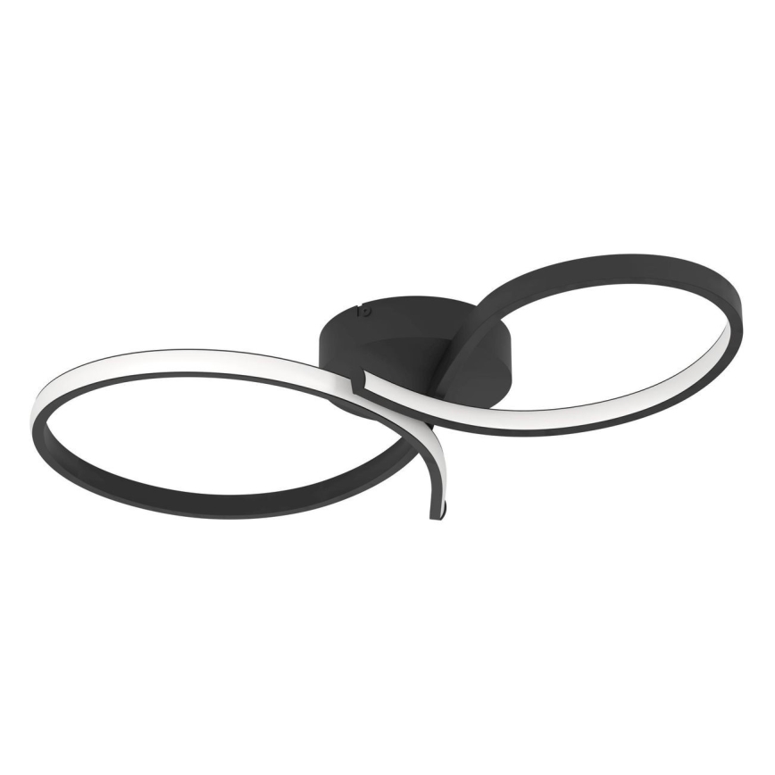 Eglo - LED Stropna svjetiljka LED/21W/230V 3000K crna
