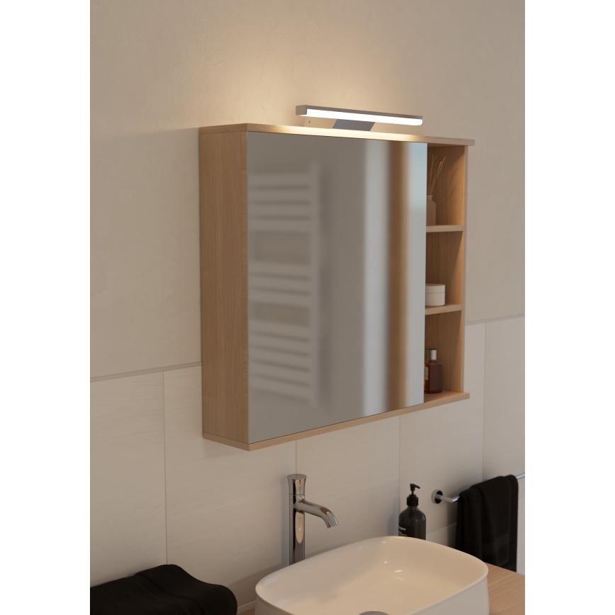 Eglo - LED RGBW Prigušiva kupaonska rasvjeta za ogledalo LED/12W/230V 2700-6500K IP44 mat krom